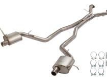 2012-21 SRT Cherokee Super System Cat-Back Exhaust 409 Stainless Steel Race Pro Mufflers SJJ05M