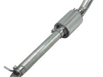 Cat Back Exhaust System 18-24 Jeep Wrangler JL 4 Door 2.0 4 Cyl Stubby Catback Single Rear Exit 2.5 Inch Intermediate and Tail Pipe Race Pro Muffler/Hardware Incl Tip Not Incl Natural Finish 409 Stainless Steel Pypes Exhaust