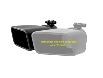 Exhaust Tip Rectangle Angled Cut Fits 3 Inch Systems Driver Side MBRP