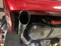 1986-1993 Mustang 3 Inch Tailpipe Exhaust Kit 304 Polished Stainless Steel Pypes Performance Exhaust