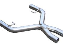 2005-2010 Mustang GT After-Cat X-Pipe Exhaust Kit 409 Stainless Pypes Performance Exhaust