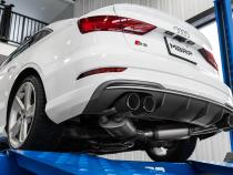 Audi 3 Inch Cat back Dual Rear Armor Pro Series For 15-20 Audi S3 MBRP