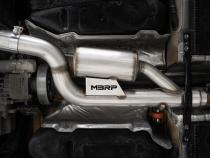 Audi 3 Inch Cat back Carbon Fiber Tips Armor Pro Series For 15-20 Audi S3 MBRP