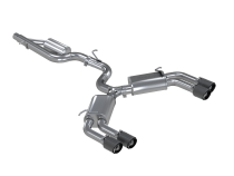 Audi 3 Inch Cat back Carbon Fiber Tips Armor Pro Series For 15-20 Audi S3 MBRP