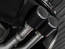 2015-2020 Audi S3 T304 Stainless Steel 3 Inch Cat Back Quad Split Rear Exit with Carbon Fiber Tips Active Exhaust MBRP