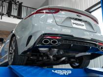 Kia 2.5 Inch Cat Back Exhaust System Dual Rear Exit For 18-21 Kia Stinger 3.3L RWD/AWD Armor Lite MBRP