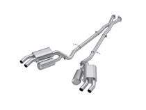 Kia 2.5 Inch Cat Back Exhaust System Dual Rear Exit For 18-21 Kia Stinger 3.3L RWD/AWD Armor Lite MBRP