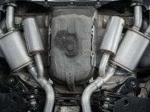 Kia 2.5 Inch Cat Back Exhaust System Dual Rear Exit For 18-21 Kia Stinger 3.3L RWD/AWD Armor Lite MBRP