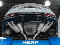 Kia 2.5 Inch Cat Back Exhaust System Dual Rear Exit For 18-21 Kia Stinger 3.3L RWD/AWD Armor Lite MBRP