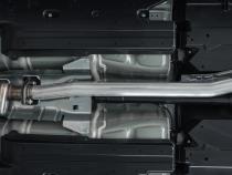 Armor Pro Subaru 3 Inch Cat Back Exhaust System Dual Split Rear-Quad Carbon Fiber Tips For 11-21 Subaru Impreza WRX MBRP