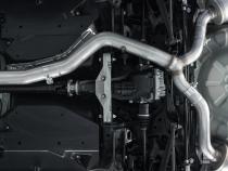 Armor Pro Subaru 3 Inch Cat Back Exhaust System Dual Split Rear-Quad Carbon Fiber Tips For 11-21 Subaru Impreza WRX MBRP