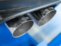 Armor Pro Subaru 3 Inch Cat Back Exhaust System Dual Split Rear-Quad Carbon Fiber Tips For 11-21 Subaru Impreza WRX MBRP