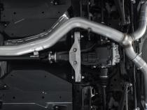 Armor Pro Subaru 3 Inch Cat Back Exhaust System Dual Split Rear-Quad Carbon Fiber Tips For 11-2021 Subaru Impreza WRX 2.0L MBRP