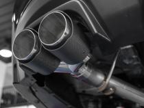 Armor Pro Subaru 3 Inch Cat Back Exhaust System Dual Split Rear-Quad Carbon Fiber Tips For 11-2021 Subaru Impreza WRX 2.0L MBRP