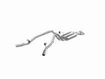 Chevrolet /GMC Cat Back Exhaust System Dual Split Side Armor Lite For 01-06 Chevrolet/GMC 2500 HD 6.0L CC-SB and 07 2500HD Classic 6.0L CC-SBMBRP