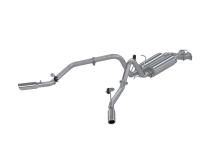 Chevrolet /GMC Cat Back Exhaust System Dual Split Side Armor Lite For 01-06 Chevrolet/GMC 2500 HD 6.0L CC-SB and 07 2500HD Classic 6.0L CC-SBMBRP