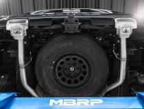 2.5 Inch Cat Back Exhaust System For 19-Up Silverado/Sierra 1500 5.3L and 2022 Silverado LTD/ Sierra Limited 5.3L Dual Rear 304 Stainless Steel MBRP