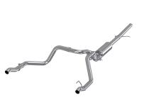 2.5 Inch Cat Back Exhaust System For 19-Up Silverado/Sierra 1500 5.3L and 2022 Silverado LTD/ Sierra Limited 5.3L Dual Rear T409 Stainless Steel MBRP