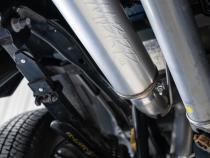 Ford 4 Inch Exhaust Resonator Back Single Side Armor Pro For 17-Up Ford F250/F350 MBRP