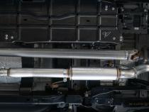 Ford 4 Inch Exhaust Resonator Back Single Side Armor Pro For 17-Up Ford F250/F350 MBRP