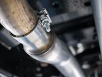 Ford 4 Inch Exhaust Resonator Back Single Side Armor Lite For 17-Up Ford F250/F350 MBRP