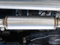 Ford 4 Inch Exhaust Resonator Back Single Side Armor Lite For 17-Up Ford F250/F350 MBRP