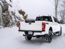 Ford 4 Inch Exhaust Resonator Back Single Side Armor Lite For 17-Up Ford F250/F350 MBRP