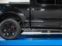 3 Inch Cat Back Exhaust System Pre-Axle Dual Outlet Black Coated Street Version For 15-20 Ford F-150 MBRP