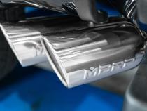 3 Inch Cat Back Exhaust System Pre-Axle Dual Outlet Black Coated Street Version For 15-20 Ford F-150 MBRP