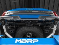 3 Inch Exhaust Resonator Back Dual Rear Exit T409 Stainless Steel For 17-20 Ford F-150 Raptor 3.5L EcoBoost MBRP