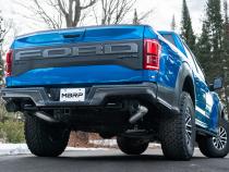 3 Inch Exhaust Resonator Back Dual Rear Exit T409 Stainless Steel For 17-20 Ford F-150 Raptor 3.5L EcoBoost MBRP