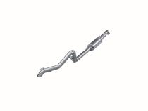 Cat Back Exhaust System Single Rear Exit Off Road Aluminum For 12-18 Jeep Wrangler/Rubicon JK 3.6L V6 2/4 Door MBRP