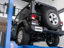 Jeep JL Cat Back Exhaust System Single Rear Exit Armor Pro Series For 18-24 Wrangler JL 2/4 Door MBRP