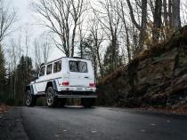 Mercedez Benz 3 Inch Cat Back Exhaust System Dual Side Turn Down For 12-18 Mercedes-Benz W463 G-Class Armor Pro Series MBRP