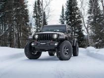 21-23 Jeep Gladiator Armor Plus Series T409 Stainless Steel 3 Inch Filter Back Rear Turn Down Exhaust System MBRP