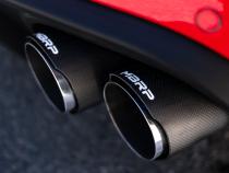 MBRP 3 Inch Cat-Back Active Exhaust With Carbon Fiber Tips Armor Pro Series For 18-23 Ford Mustang GT 5.0L MBRP