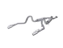 1999-2004 Ford Mustang GT/ Mach 1 4.6L Aluminized Steel 2.5 Inch Cat-Back Dual Rear Exit MBRP