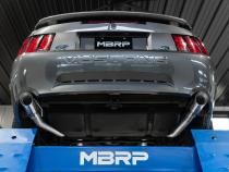 1999-2004 Ford Mustang GT/ Mach 1 4.6L Aluminized Steel 2.5 Inch Cat-Back Dual Rear Exit MBRP