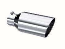 Exhaust Tip 8 Inch O.D. Rolled End 5 Inch Inlet 18 Inch Length T304 Stainless Steel MBRP