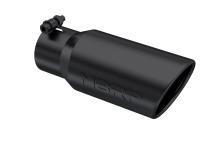 Universal 4.5 Angled MBRP Black Series Exhaust Tail Pipe Tip MBRP