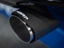 2019-2024 Mazda 3 Hatchback FWD/AWD 2.5/2.5T Armor Pro T304 Stainless Steel 2.5 Inch Axle-Back Dual Split Rear with Carbon Fiber Tips Street Profile MBRP