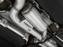 2022-Up Volkswagen Golf R MK8 T304 Stainless Steel 3 Inch Cat-Back Quad Split Rear Valve Delete MBRP