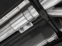 2022-Up Volkswagen Golf R MK8 T304 Stainless Steel 3 Inch Cat-Back Quad Split Rear Carbon Fiber Tips Valve Delete MBRP