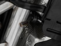 2022-Up Volkswagen Golf R MK8 T304 Stainless Steel 3 Inch Cat-Back 2.5 Inch Quad Rear Exit with Carbon Fiber Tips Active Exhaust MBRP