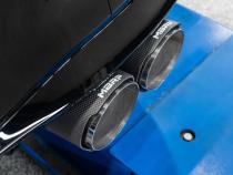 2022-Up Volkswagen Golf R MK8 T304 Stainless Steel 3 Inch Cat-Back 2.5 Inch Quad Rear Exit with Carbon Fiber Tips Active Exhaust MBRP