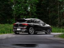 2022-Up Volkswagen Golf R MK8 T304 Stainless Steel 3 Inch Cat-Back 2.5 Inch Quad Rear Exit with Carbon Fiber Tips Active Exhaust MBRP