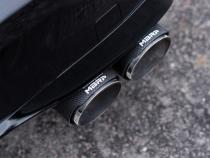 2022-Up Volkswagen Golf R MK8 T304 Stainless Steel 3 Inch Cat-Back 2.5 Inch Quad Rear Exit with Carbon Fiber Tips Active Exhaust MBRP