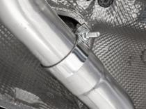 2022-Up Volkswagen Golf GTI MK8 T304 Stainless Steel 3 Inch Cat-Back 2.5 Inch Dual Split Rear MBRP