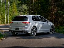 2022-Up Volkswagen Golf GTI MK8 T304 Stainless Steel 3 Inch Cat-Back 2.5 Inch Dual Split Rear with Carbon Fiber Tips MBRP