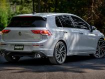 2022-Up Volkswagen Golf GTI MK8 T304 Stainless Steel 3 Inch Cat-Back 2.5 Inch Dual Split Rear with Carbon Fiber Tips MBRP